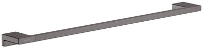 Porte-serviettes Hansgrohe AddStoris en noir chromé brossé