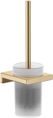 Porte-balais mural Hansgrohe AddStoris en bronze brossé