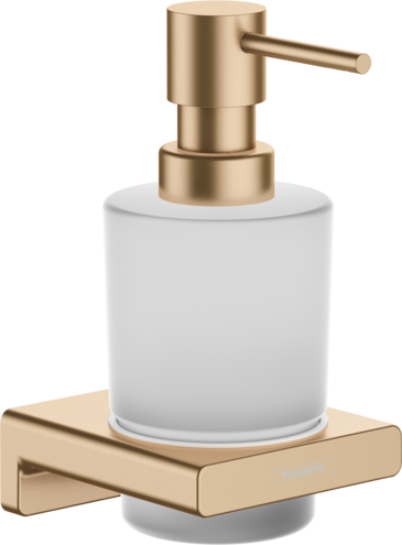 Distributeur de savon liquide Hansgrohe AddStoris en bronze brossé
