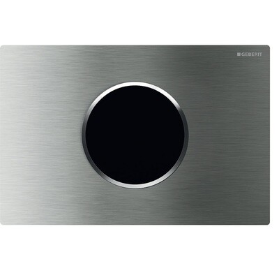 Plaque de déclenchement infrarouge Geberit Sigma10 électronique pour réservoir à encastrer Sigma 12 cm / Acier inoxydable brossé