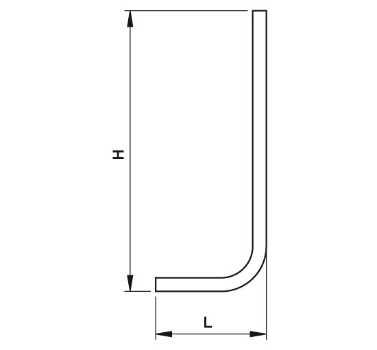 Tube de chasse blanc Presto (coudé / diamètre 32 mm)