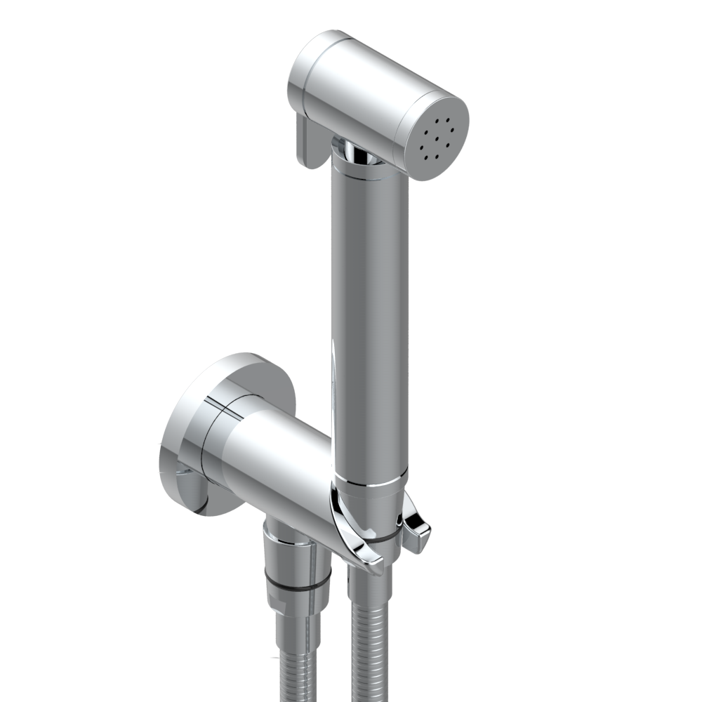 Ensemble hygiénique de WC THG - Collection &quot;Infini porcelaine blanche&quot;