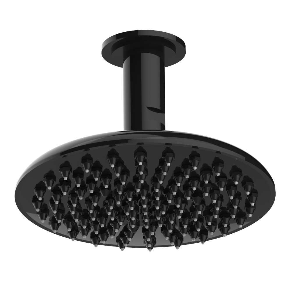 Douche de tête THG 260 Easyclean avec raccord au plafond - Collection "Infini porcelaine blanche" — vue 5