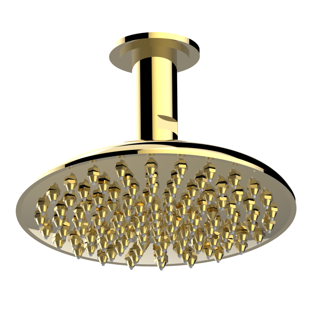Douche de tête THG 260 Easyclean avec raccord au plafond - Collection "Infini porcelaine blanche" — vue 3