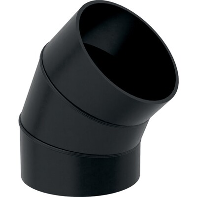 Coude à segment Geberit PEHD : 45°, d=250mm