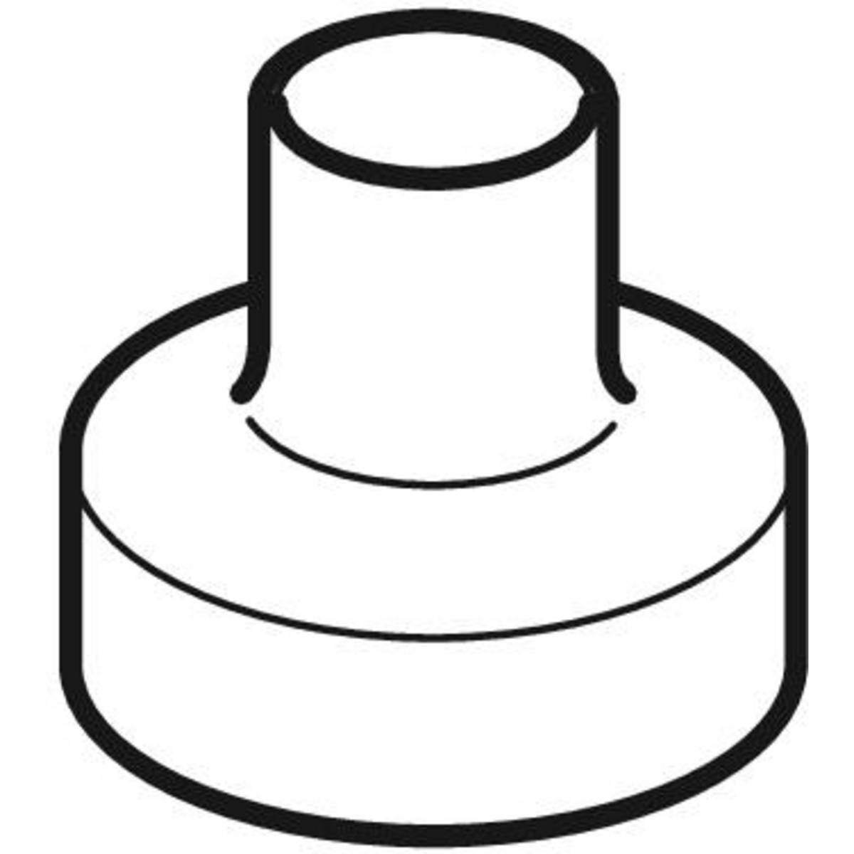 Réduction concentrique Geberit PEHD, courte : d=50mm, d1=40mm