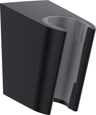 Support mural Hansgrohe Porter&#39;S en noir mat