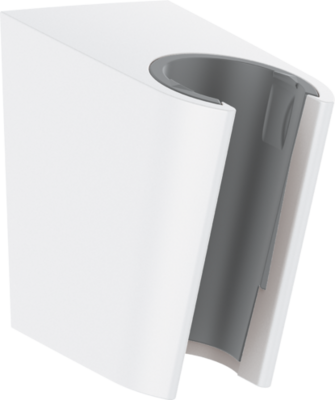 Support mural Hansgrohe Porter&#39;S en blanc mat