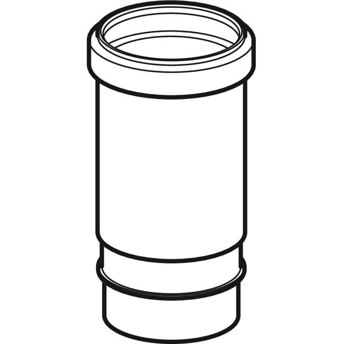 Manchon long Geberit (manchon de dilatation / joint long) PEHD : d=250mm
