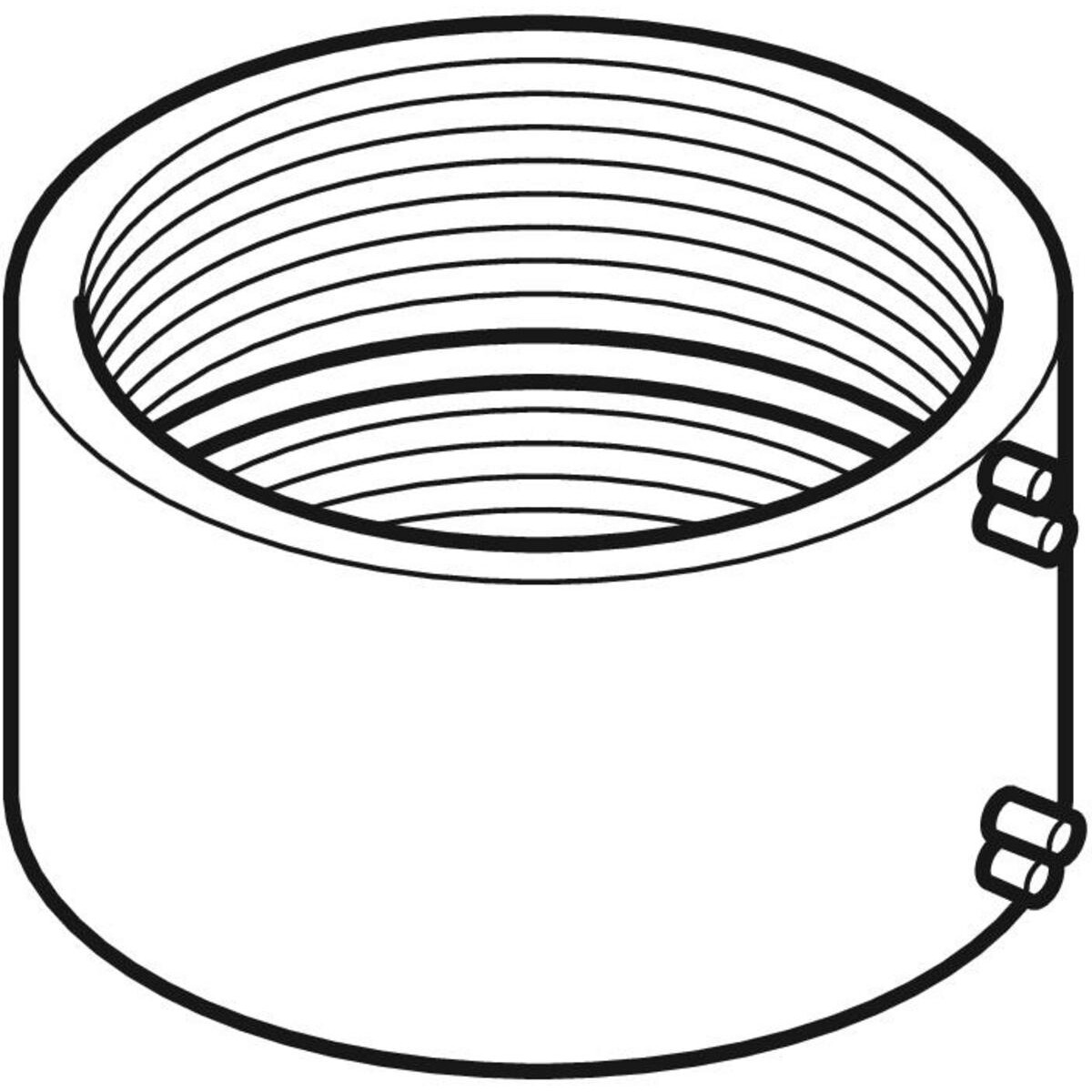 Manchon thermique Geberit PEHD : d=315mm