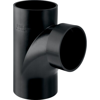 Embranchement 88.5° (T) Geberit PEHD avec départ coudé : d=110mm, d1=110mm