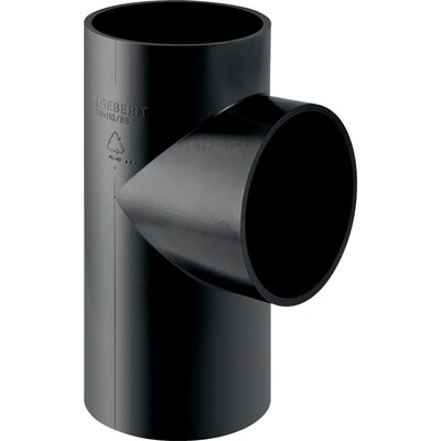 Embranchement 88.5° (T) Geberit PEHD : d=160mm, d1=75mm