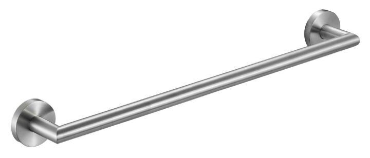 Porte-serviette 65 cm Nofer Niza en chromé satiné