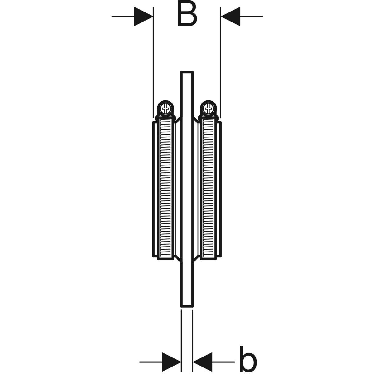 Collerette d'étanchéité Geberit : d=125mm — vue 4