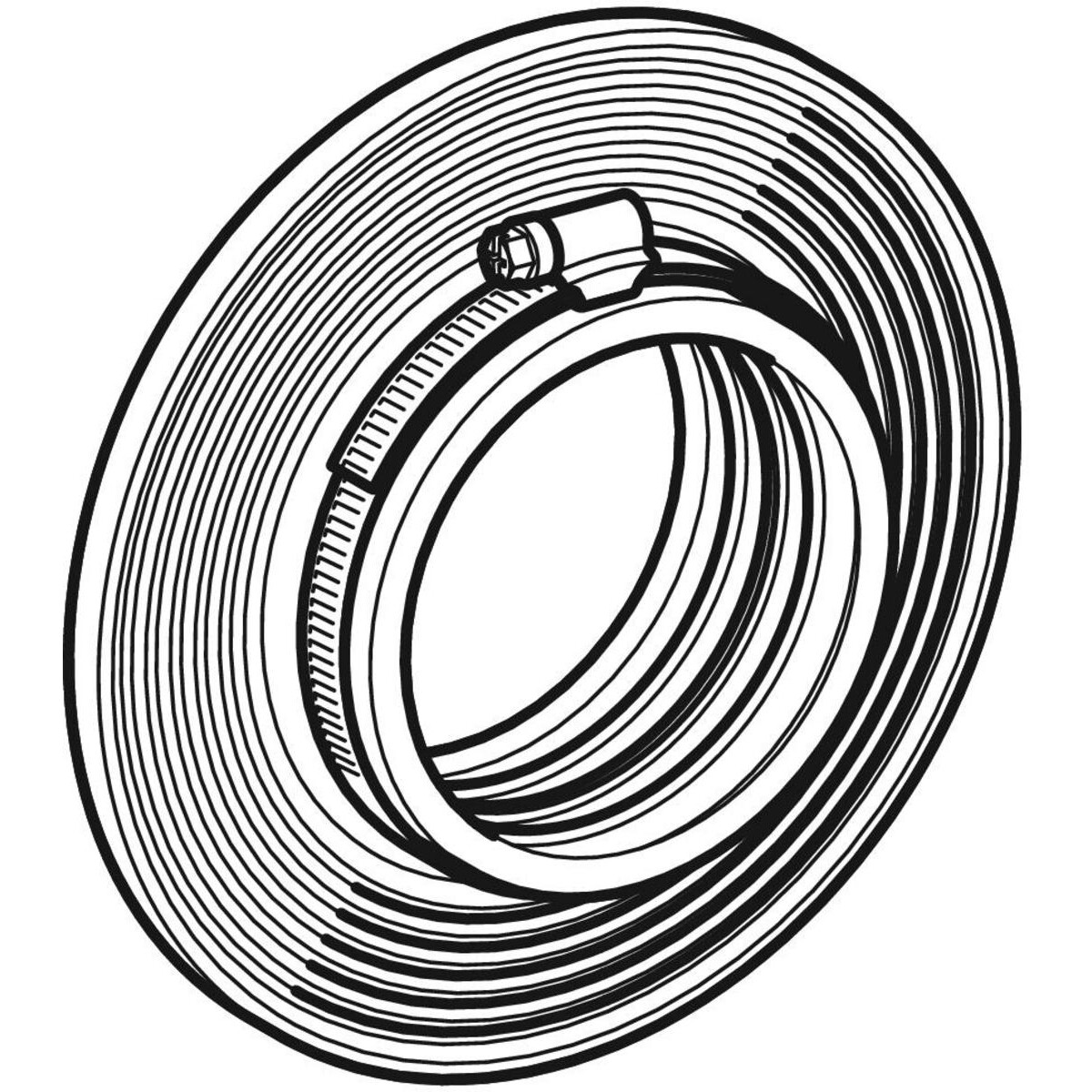 Collerette d'étanchéité Geberit : d=160mm