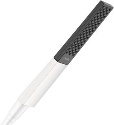 Douchette à main Hansgrohe Rainfinity 100 PowderRain 1 jet en blanc mat