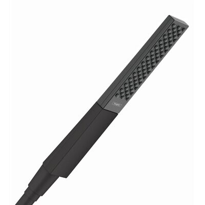 Douchette à main Hansgrohe Rainfinity 100 PowderRain 1 jet en noir mat