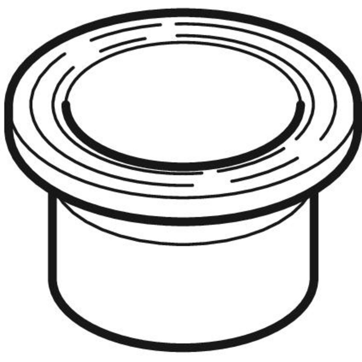 Collet à souder Geberit PEHD : d=200mm