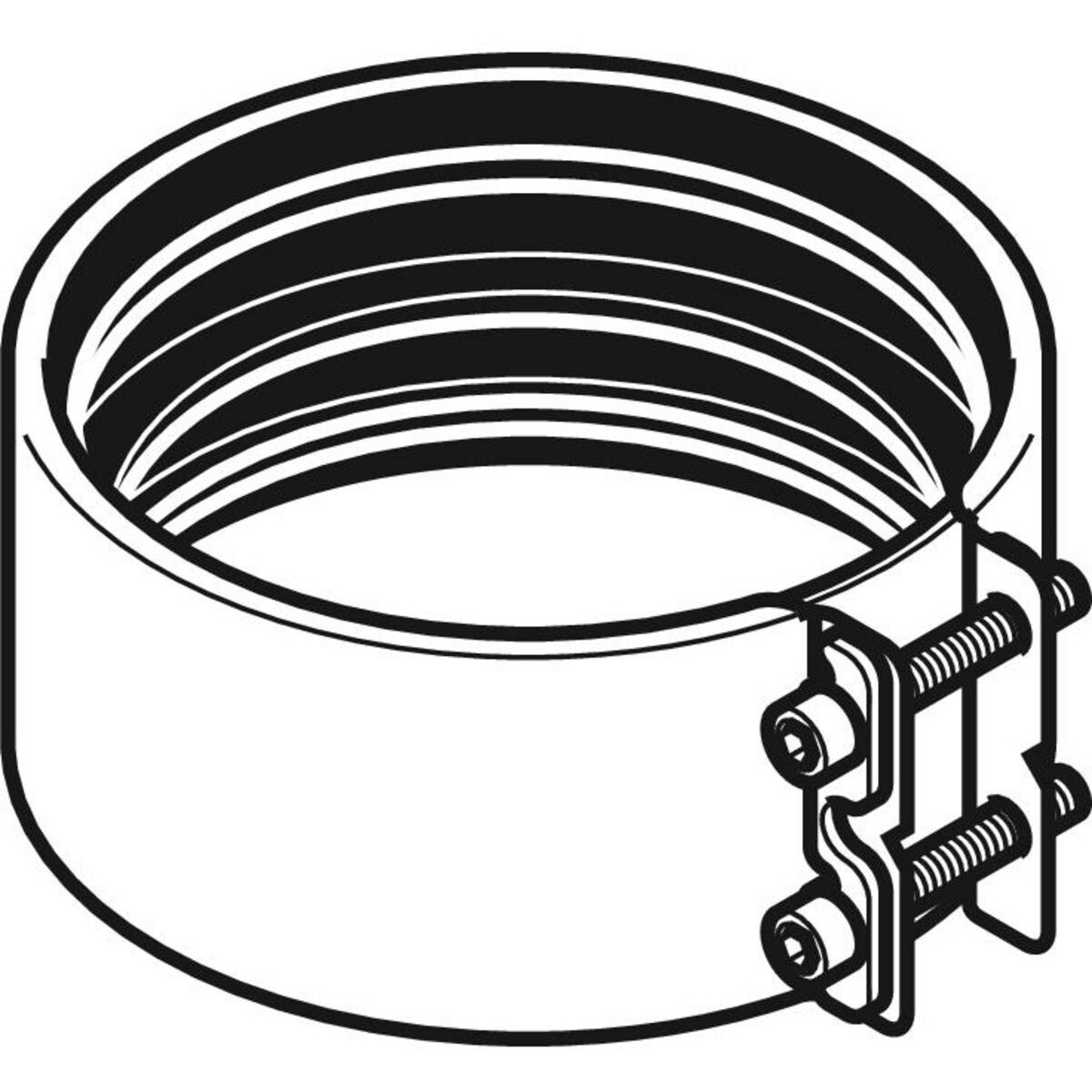 Raccord de serrage de transition Geberit : d=140-141mm, d1=140-141mm