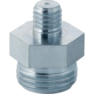 Mamelon double Geberit M10 / G 1/2" : M=10mm, G=1/2"