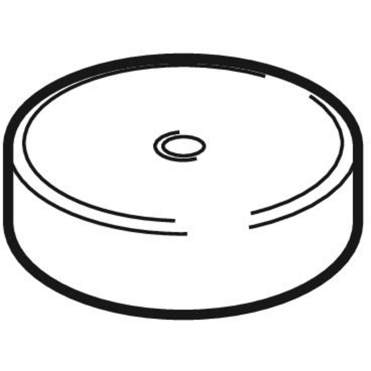 Bouchon de protection Geberit PEHD pour extrémité de tube : d=110mm