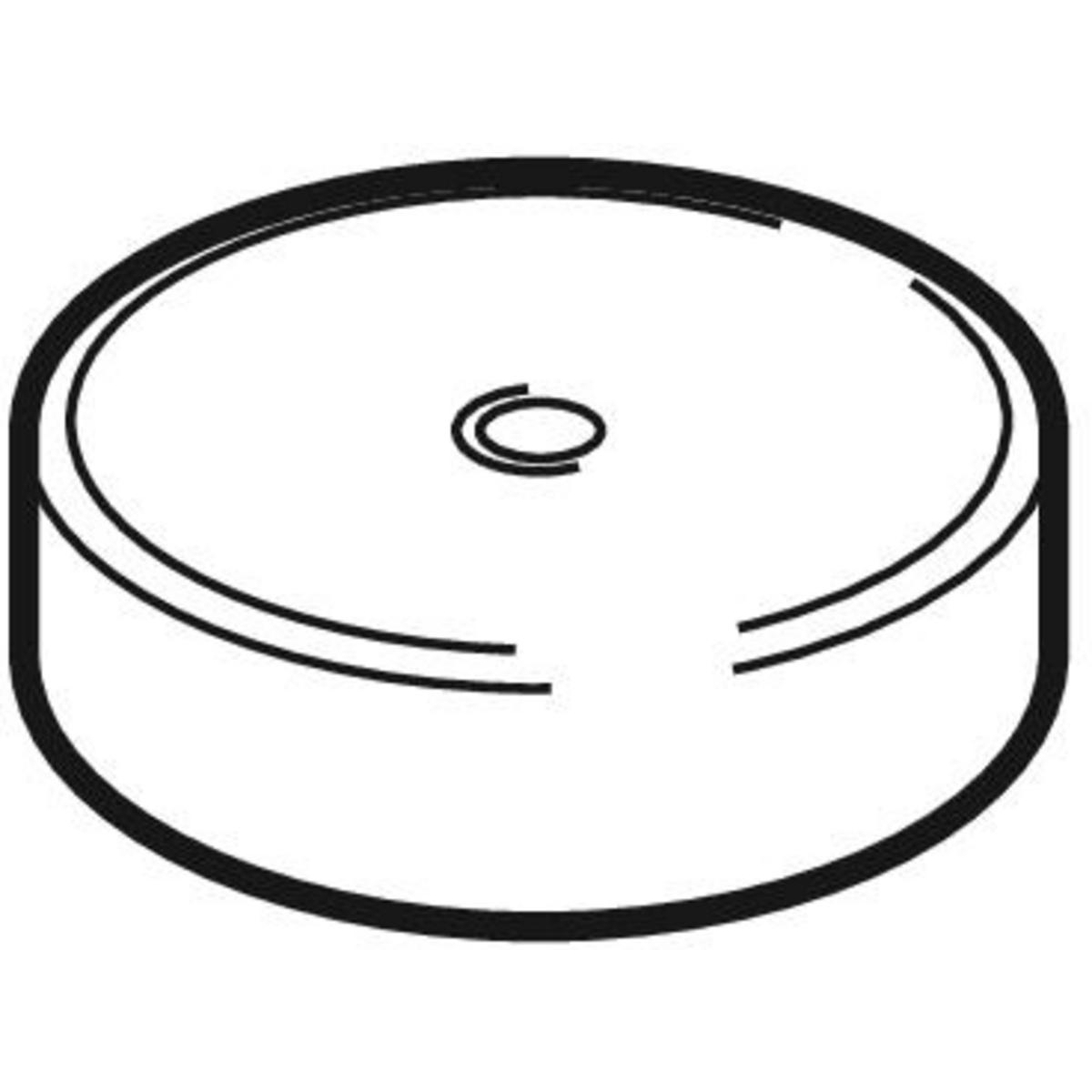 Bouchon de protection Geberit PEHD pour extrémité de tube : d=125mm - vue 2