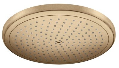 Douche de tête Hansgrohe Croma 280 1 jet en bronze brossé