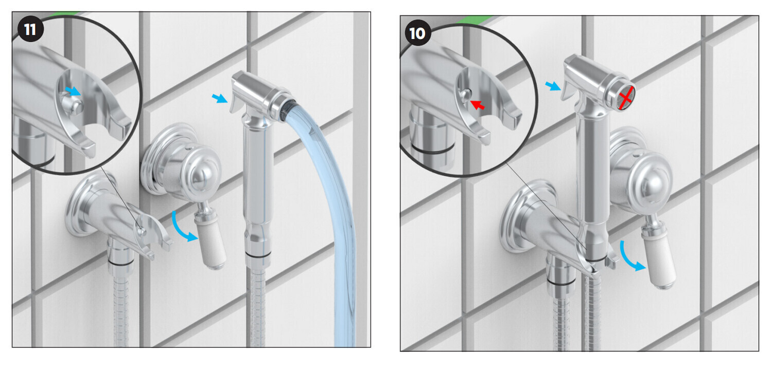 Ensemble hygiénique de WC THG - Collection "Le 11" — vue 4
