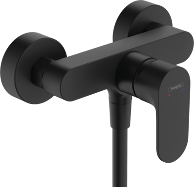 Mitigeur de douche Hansgrohe Rebris S en noir mat