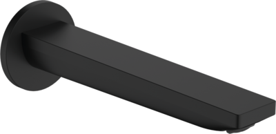 Bec déverseur Hansgrohe Rebris E en noir mat