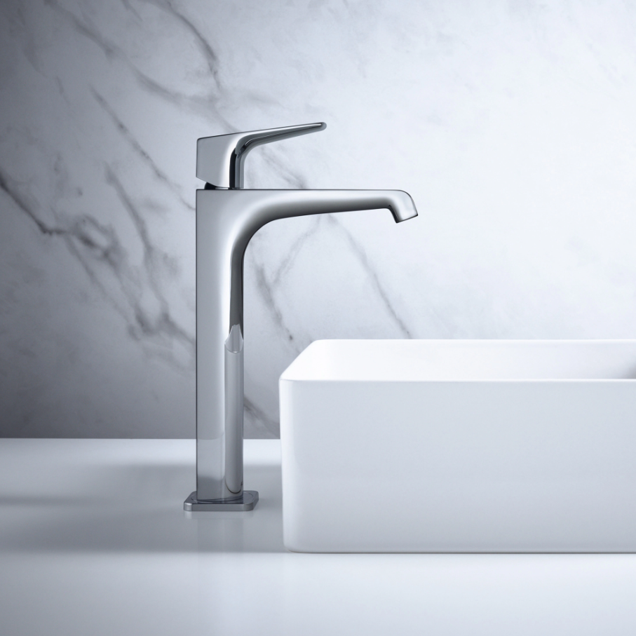 Mitigeur de lavabo AXOR Citterio E 250 avec bonde à écoulement libre - vue 3