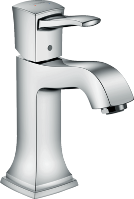 Mitigeur de lavabo Hansgrohe Metropol Classic 110 avec tirette et vidage