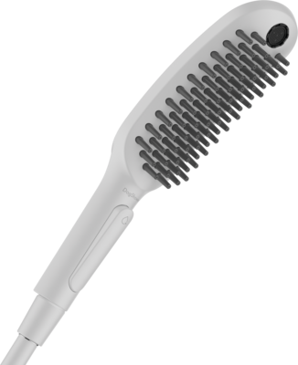 Douchette à main pour chien Hansgrohe 150 3 jets en blanc mat