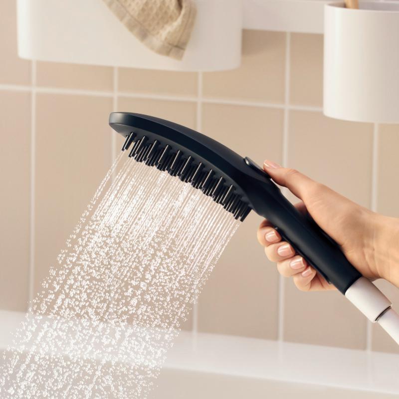 Douchette à main pour chien Hansgrohe 150 3 jets en noir mat - vue 4