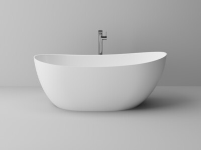 Baignoire en îlot Elemento - Série Jade - 158 x 77 cm