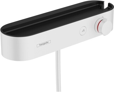 ShowerTablet Select thermostatique douche 400 en blanc mat