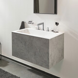 Finoris Mélangeur de lavabo 3 trous 110, bonde clic-clac