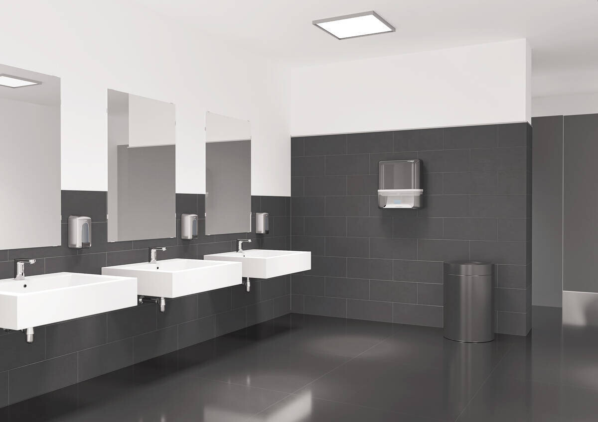 Mitigeur de lavabo Hansgrohe Vernis Blend électronique avec réglage de température ou en eau froide sur secteur — vue 2
