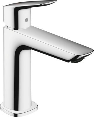 Mitigeur de lavabo Hansgrohe Logis Fine 110 CoolStart avec tirette et vidage