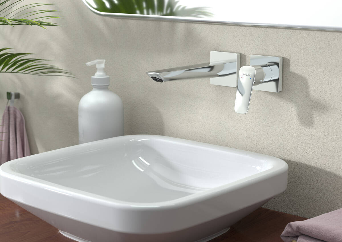 Mitigeur de lavabo encastré Hansgrohe Logis Fine bec 206 mm — vue 3