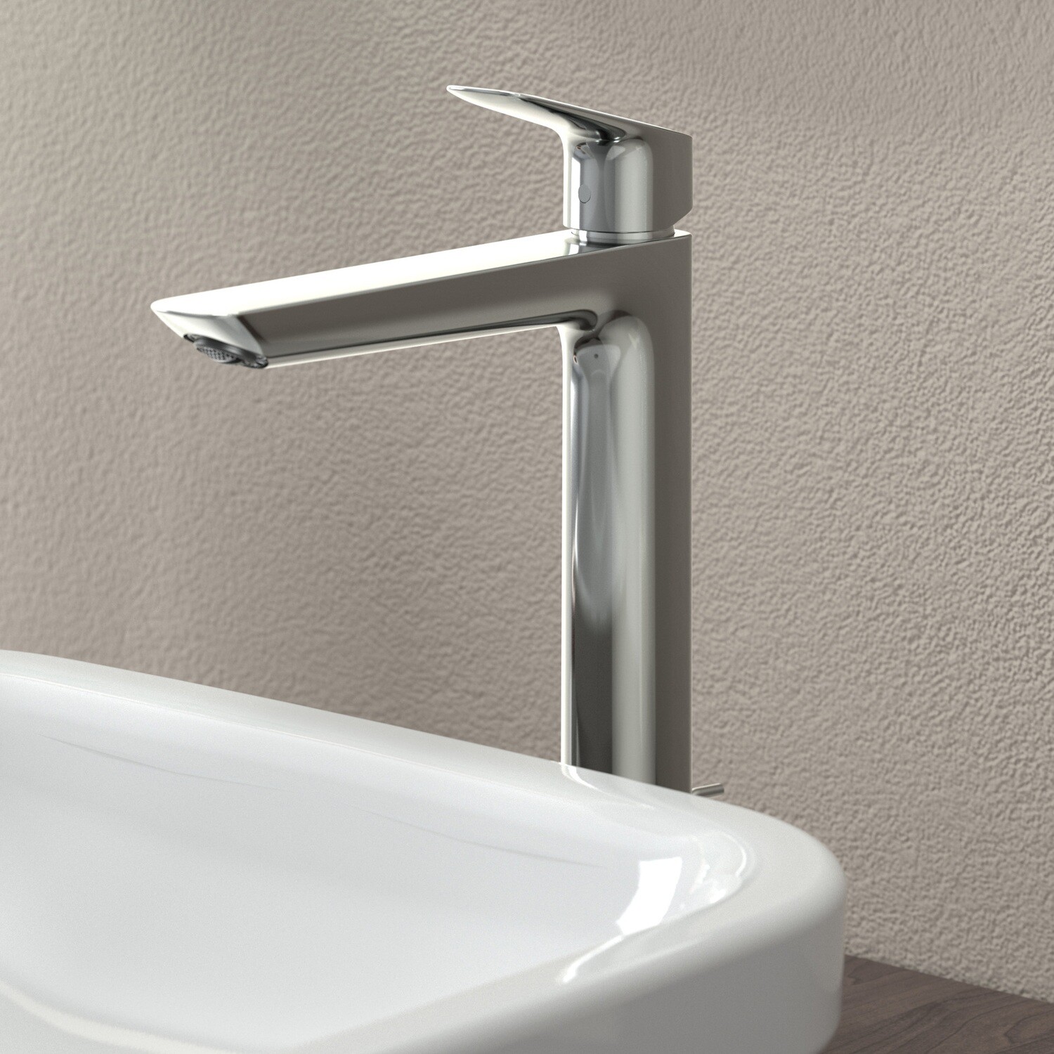 Mitigeur de lavabo Hansgrohe Logis Fine 240 avec tirette et vidage — vue 2