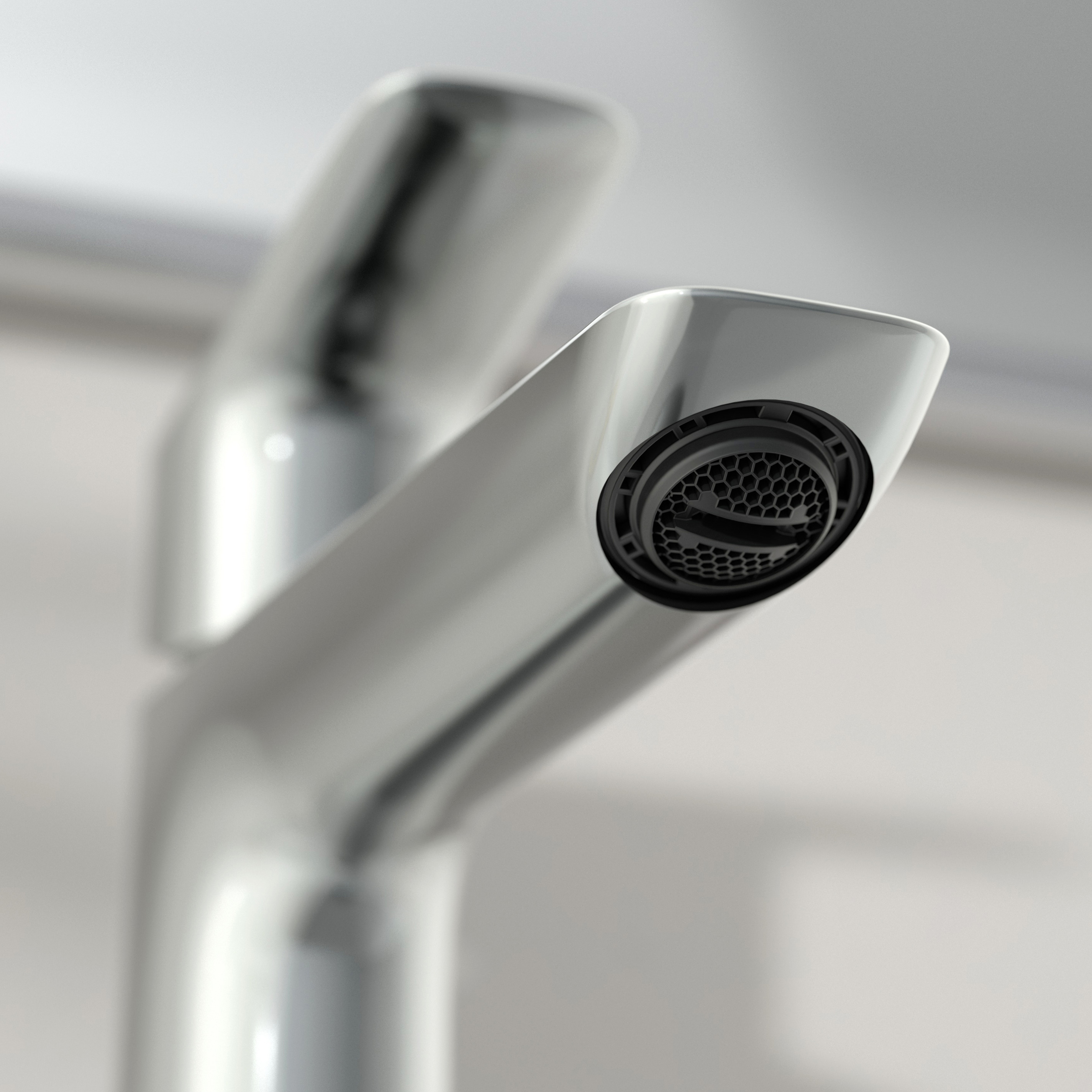 Mitigeur de lavabo Hansgrohe Logis Fine 110 avec bonde push-open - vue 3