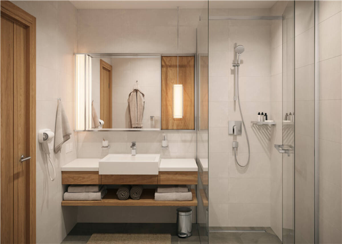 Set de finition Hansgrohe RainDrain Match 700 mm avec cadre réglable — vue 4