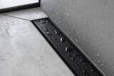 RainDrain Match Caniveau de douche linéaire 700 avec cadre réglable en hauteur