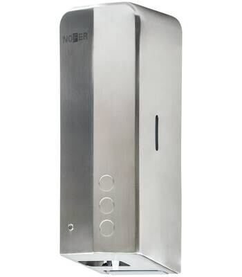 Distributeur de savon Nofer Automatique Evo en chromé satiné