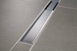 Set de finition Geberit CleanLine20 - Métal électropoli / Métal brossé - Longueur 30 - 90 cm