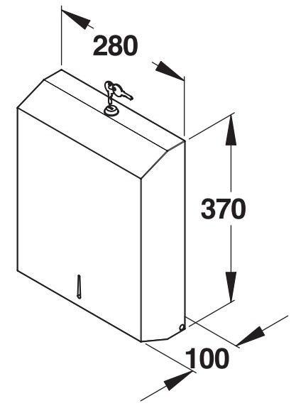 Distributeur de papier Presto