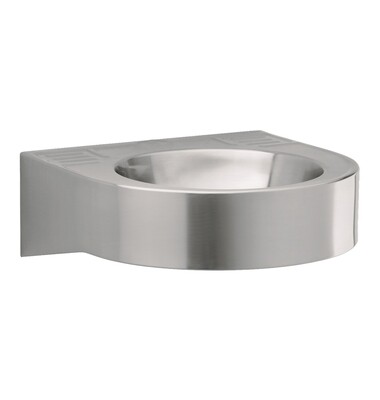 Lavabo mural individuel suspendu Presto en inox
