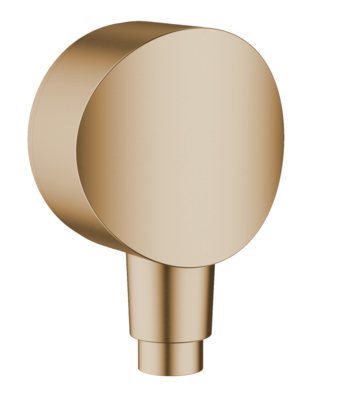 Coude de raccordement Hansgrohe FixFit S en bronze brossé