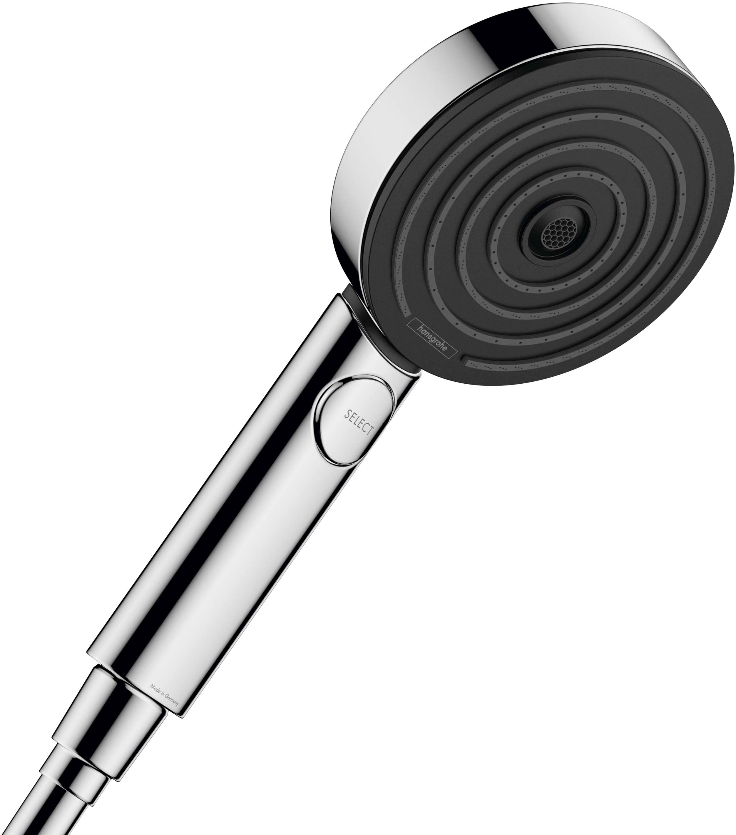 Barre de douche Hansgrohe avec douchette à main Pulsify Select S 105 3 jets et flexible Isiflex - vue 3